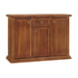 Art. 391 Credenza 3 Ante 1 Cassetto in Legno Massello Noce Arte Povera