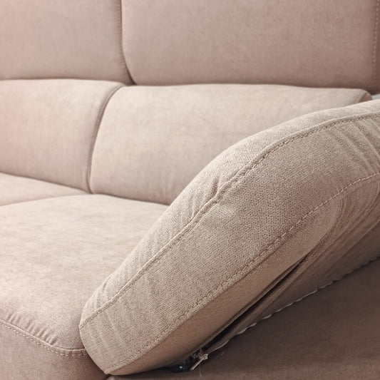 Divano Alba 3 Posti con Poggiatesta e Braccioli Regolabili | Comfort Premium