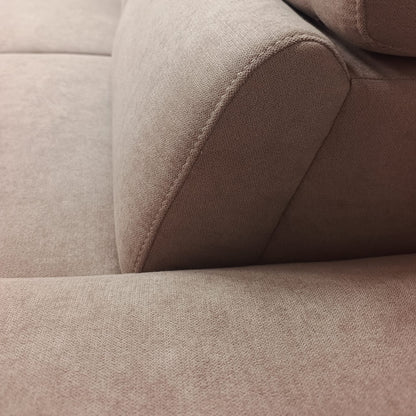 Divano Alba 3 Posti con Poggiatesta e Braccioli Regolabili | Comfort Premium