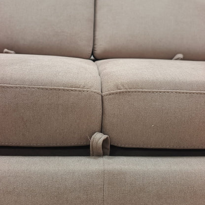 Gaia Traslabile con chaise-longue | Divano 3 Posti Letto Design Moderno e Comfort