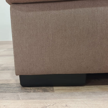 Gaia Traslabile con chaise-longue | Divano 3 Posti Letto Design Moderno e Comfort