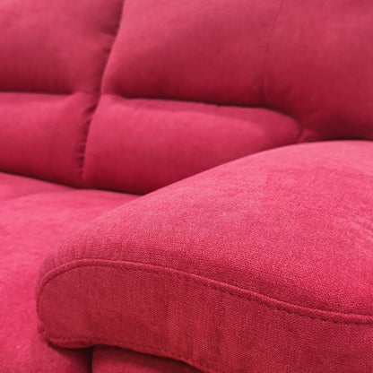 Divano Chiara 2 Posti con carrello| Comfort e Design Compatto in Legno Massello