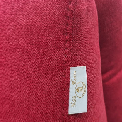 Divano Chiara 2 Posti con carrello| Comfort e Design Compatto in Legno Massello