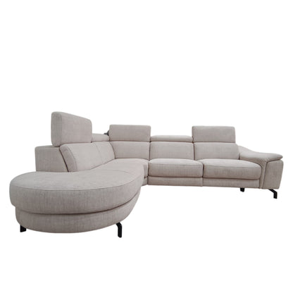 Divano Nelson con Poggiatesta Regolabile e Recliner Elettrico | Comfort e Design Moderno