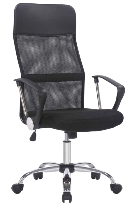 Sedia New York da Ufficio Ergonomica con Ruote e Braccioli
