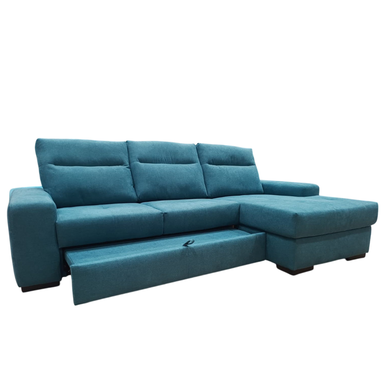 Sara con Chaise-longue | Divano 3 Posti Letto