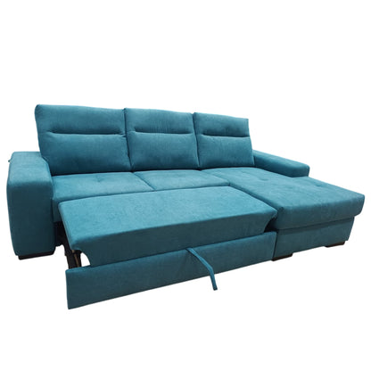 Sara con Chaise-longue | Divano 3 Posti Letto
