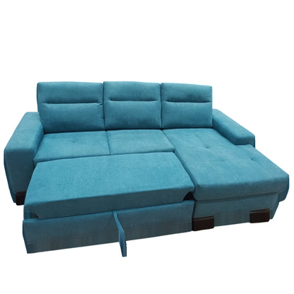 Sara con Chaise-longue | Divano 3 Posti Letto