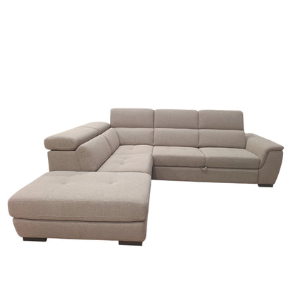 Victor Divano Angolare con Poggiatesta Reclinabile e Chaise-longue | Divano Letto di Design