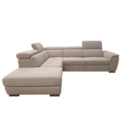 Victor Divano Angolare con Poggiatesta Reclinabile e Chaise-longue | Divano Letto di Design