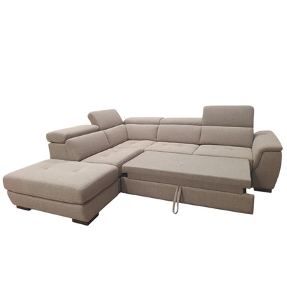 Victor Divano Angolare con Poggiatesta Reclinabile e Chaise-longue | Divano Letto di Design