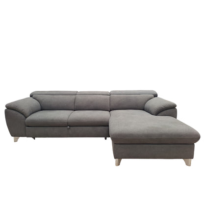 Vale con Chaise-Longue | Divano 3 Posti Letto in Legno Massello dal Design Moderno