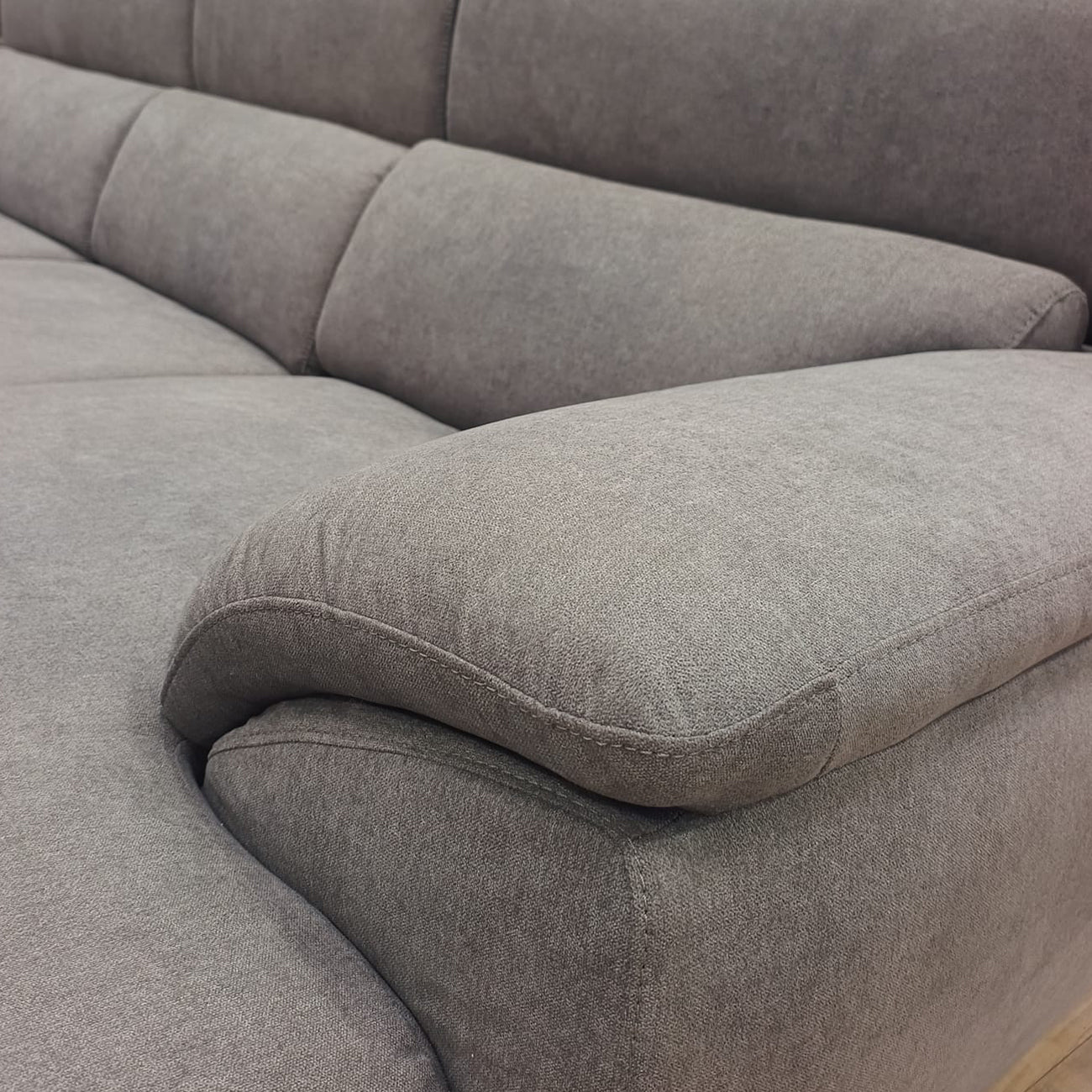 Vale con Chaise-Longue | Divano 3 Posti Letto in Legno Massello dal Design Moderno