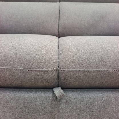 Vale con Chaise-Longue | Divano 3 Posti Letto in Legno Massello dal Design Moderno