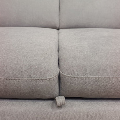Vale02 ad U | Divano 3 Posti Letto con Angolo Poltrona e Chaise-longue