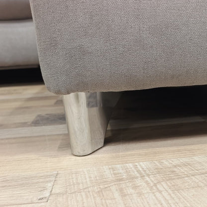 Vale02 ad U | Divano 3 Posti Letto con Angolo Poltrona e Chaise-longue