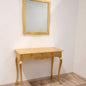 Ingresso Consolle e Specchio Dorati in Legno Massello | Stile Classico Chic