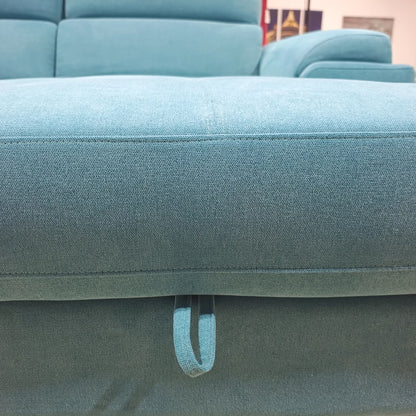 Divano Eros cl dx con Poggiatesta Reclinabili | Comfort Ergonomico e Design Moderno