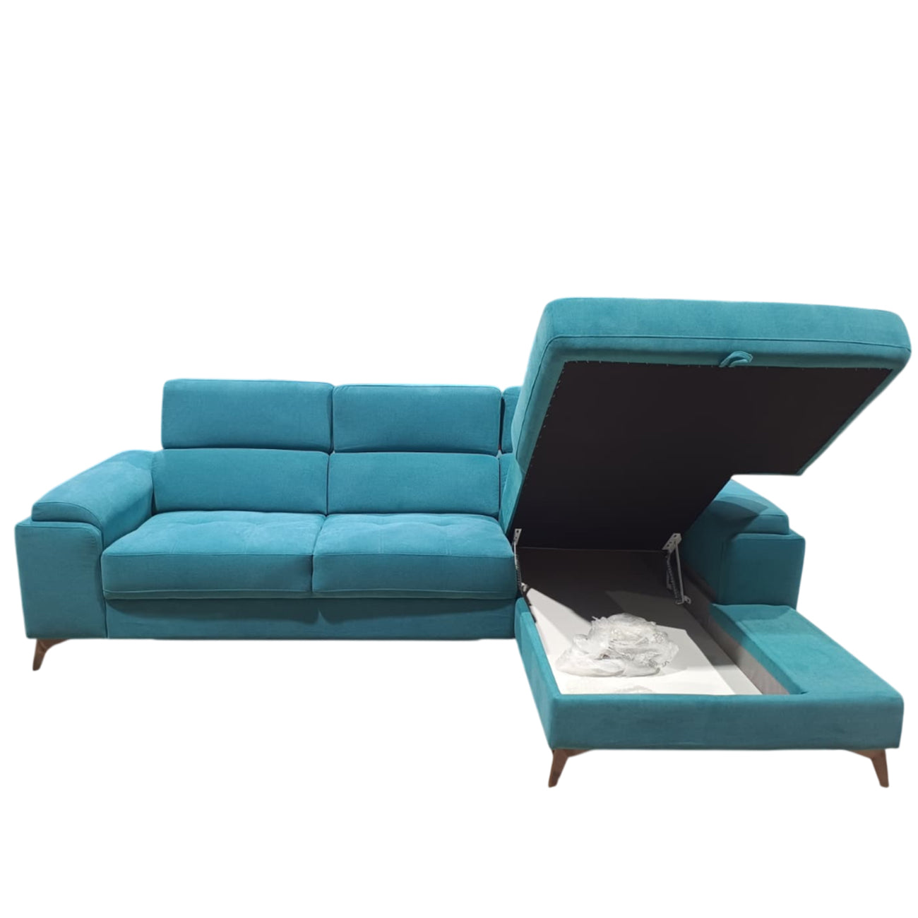 Divano Eros cl dx con Poggiatesta Reclinabili | Comfort Ergonomico e Design Moderno