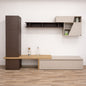 Parete Attrezzata Infinity Expò | Design Moderno con Colonna Contenitiva e Base TV